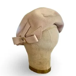 Vintage Accessories Vintage The Paris Boutique Wool Beret With